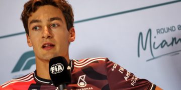 George Russell has called for action on controversial changes to the FIA International Sporting Code. Image: XPB Images.