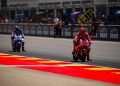 Marc Marquez beat brother Alex Marquez in the 2025 Aragon Motorcycle Grand Prix.