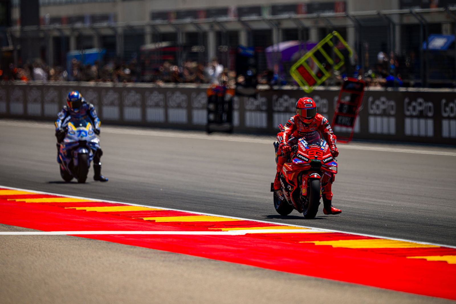 Marquez brothers and Ducati dominate Aragon
