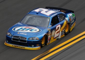 Brad Keselowski's Dodge Charger in 2012.