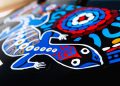 Goanna art on Chaz Mostert's Mustang. Image: Supplied