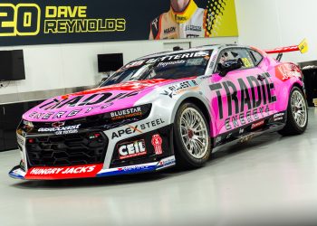 David Reynolds' Tradie Team 18 Chevrolet Camaro.
