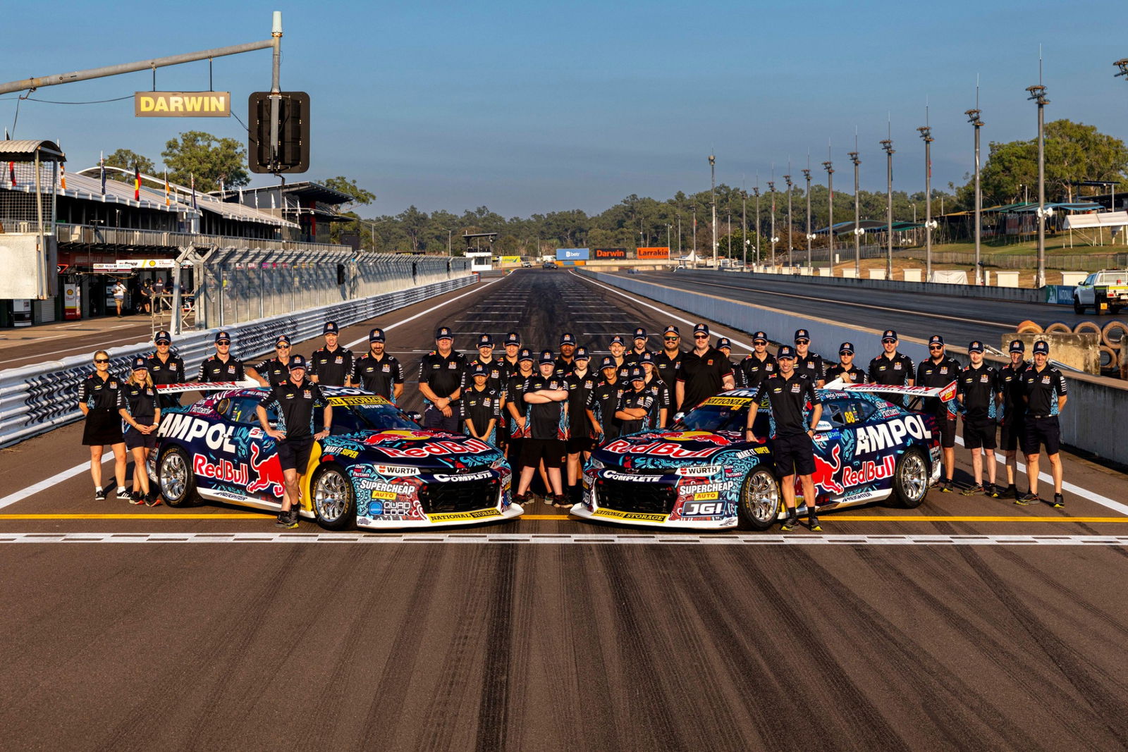 Triple Eight uncovers Indigenous Round colours