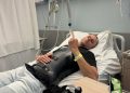 David Wall suffered a broken back in a crash at Le Mans.
