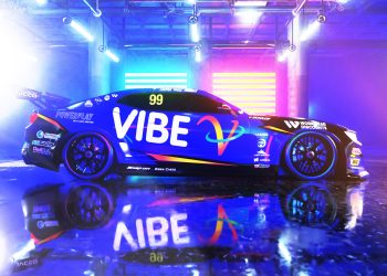 Cooper Murray's Vibe Petroleum-backed #99 Chevrolet Camaro.