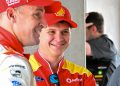Todd Hazelwood, pictured with Will Davison. Image: Speedcafe
