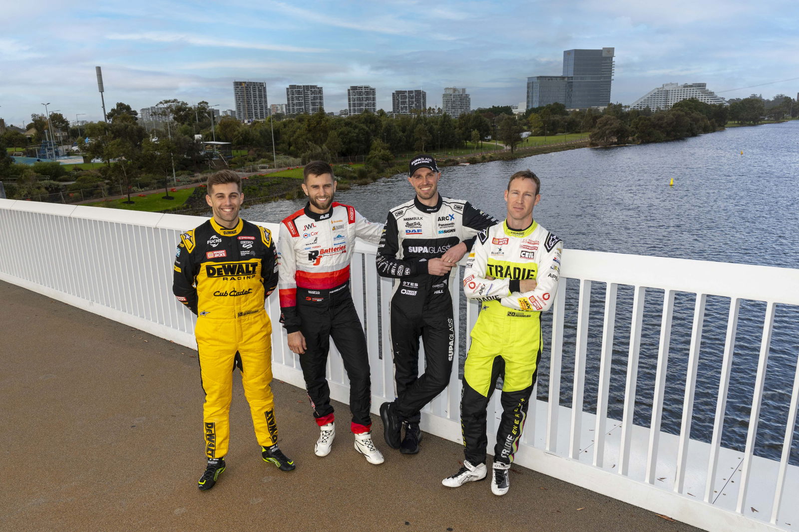 Supercars drivers scope out Perth street circuit