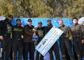 The Robinson brothers have gone one-two in the Finke Desert Race. Image: Finke Desert Race