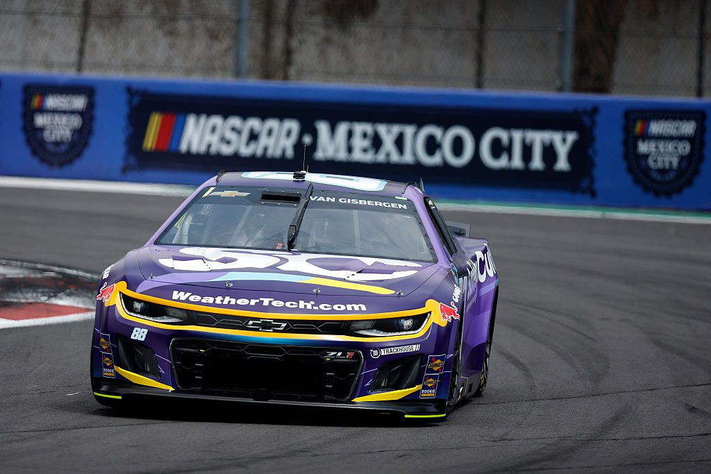 Shane van Gisbergen during practice for the NASCAR Cup Series at Mexico City. 