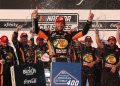 Chase Briscoe won at Pocono Raceway in the #19 Joe Gibbs Racing Toyota Camry.