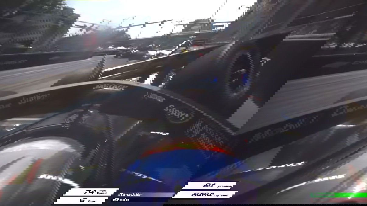 IndyCar rookie shares terrifying 300km/h crash footage