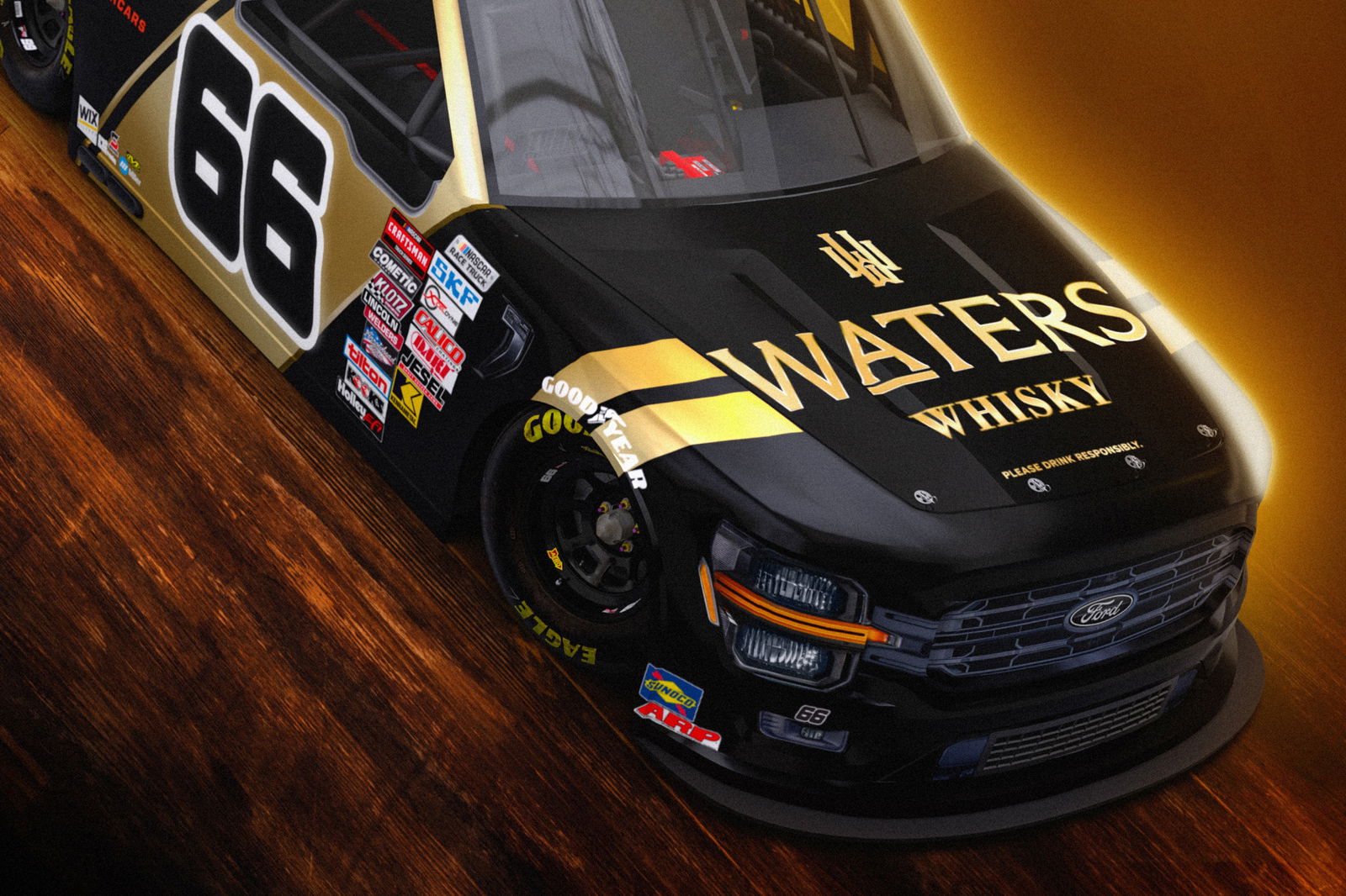 Cameron Waters’ livery for NASCAR return revealed