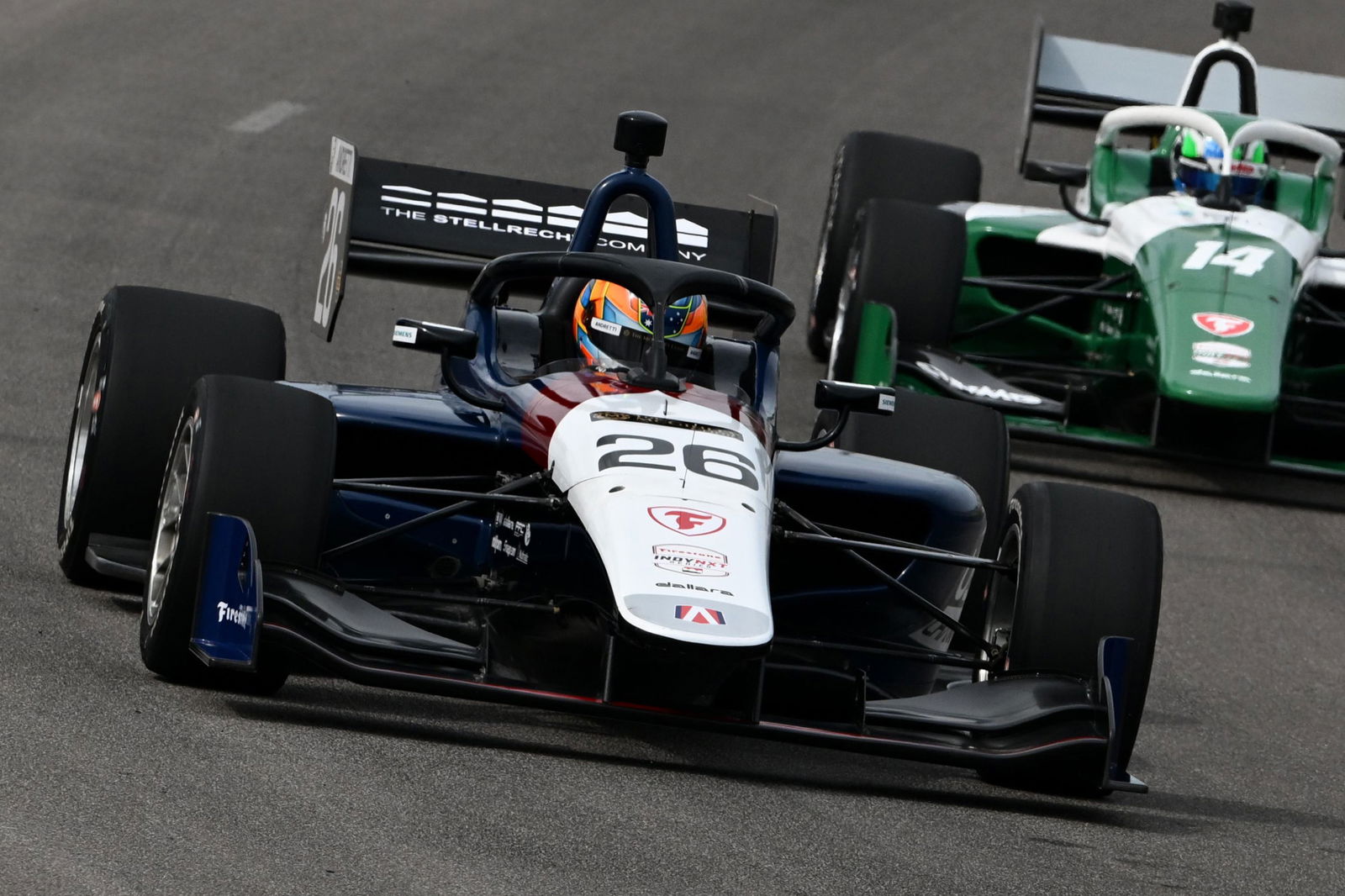 Lochie Hughes drives the #28 for Andretti Global.