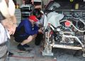 BJR is hoping to get Jaxon Evans' Camaro repaired overnight. Image: InSyde Media