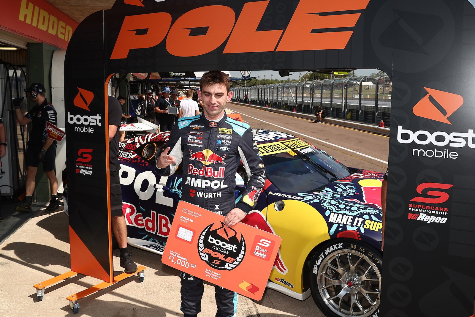 Feeney scores pole hat-trick at Darwin Triple Crown