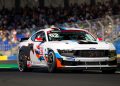 Cameron McLeod qualified on pole position for the Mustang Challenge Le Mans Invitational.