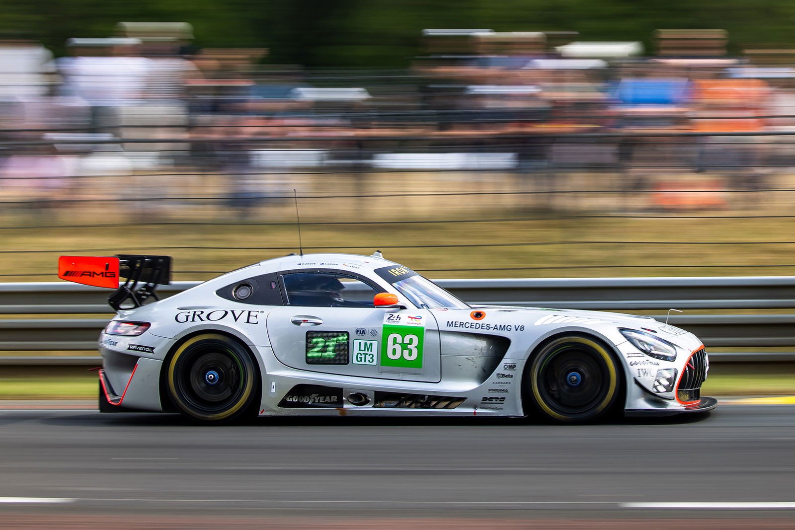 Grove banned from night driving at Le Mans