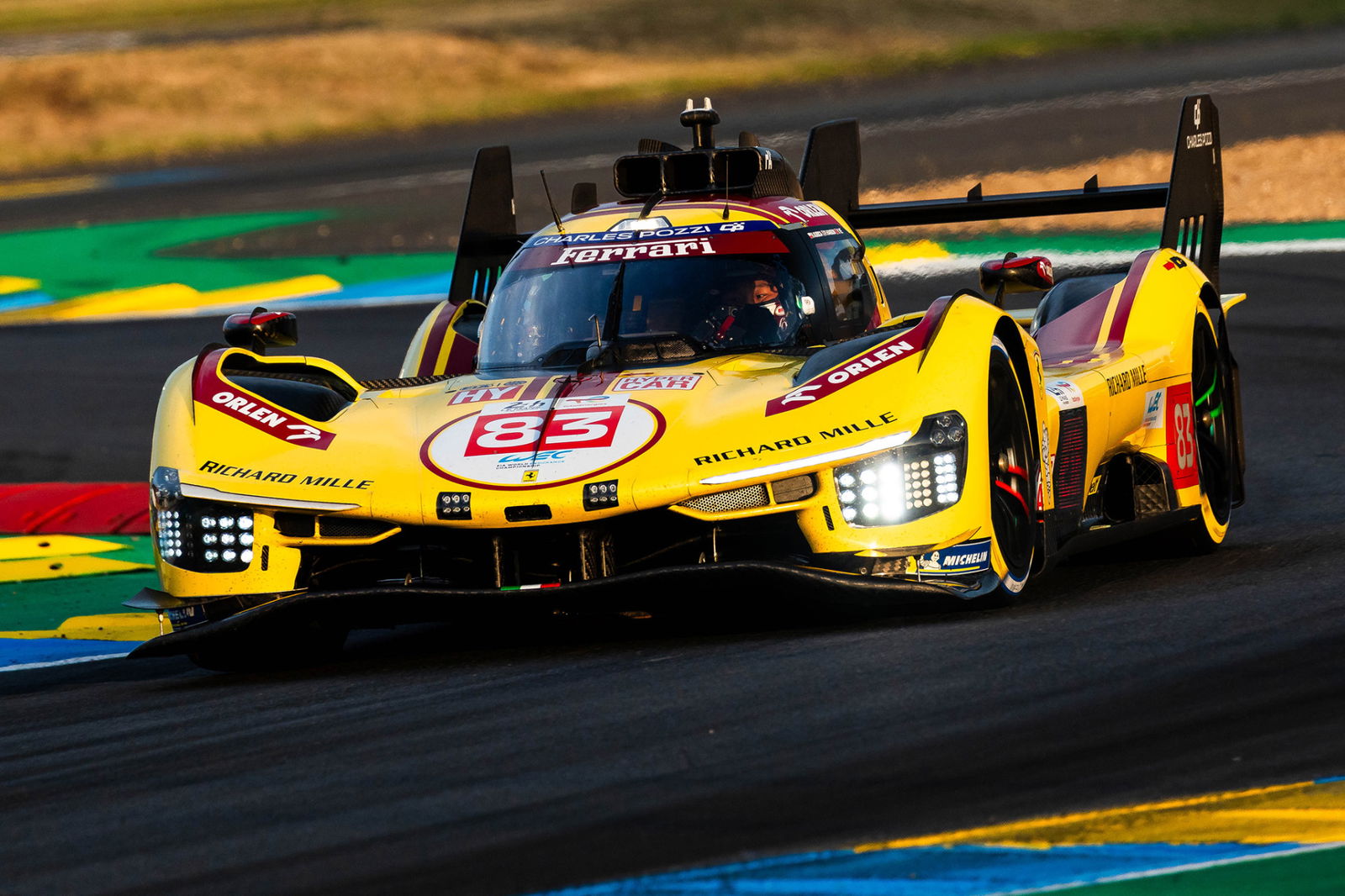 Ferrari privateer takes iconic Le Mans win, Campbell second