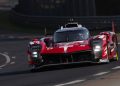 The #7 Toyota GR010 Hybrid at Le Mans.