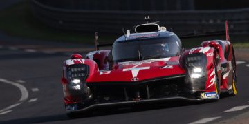 The #7 Toyota GR010 Hybrid at Le Mans.