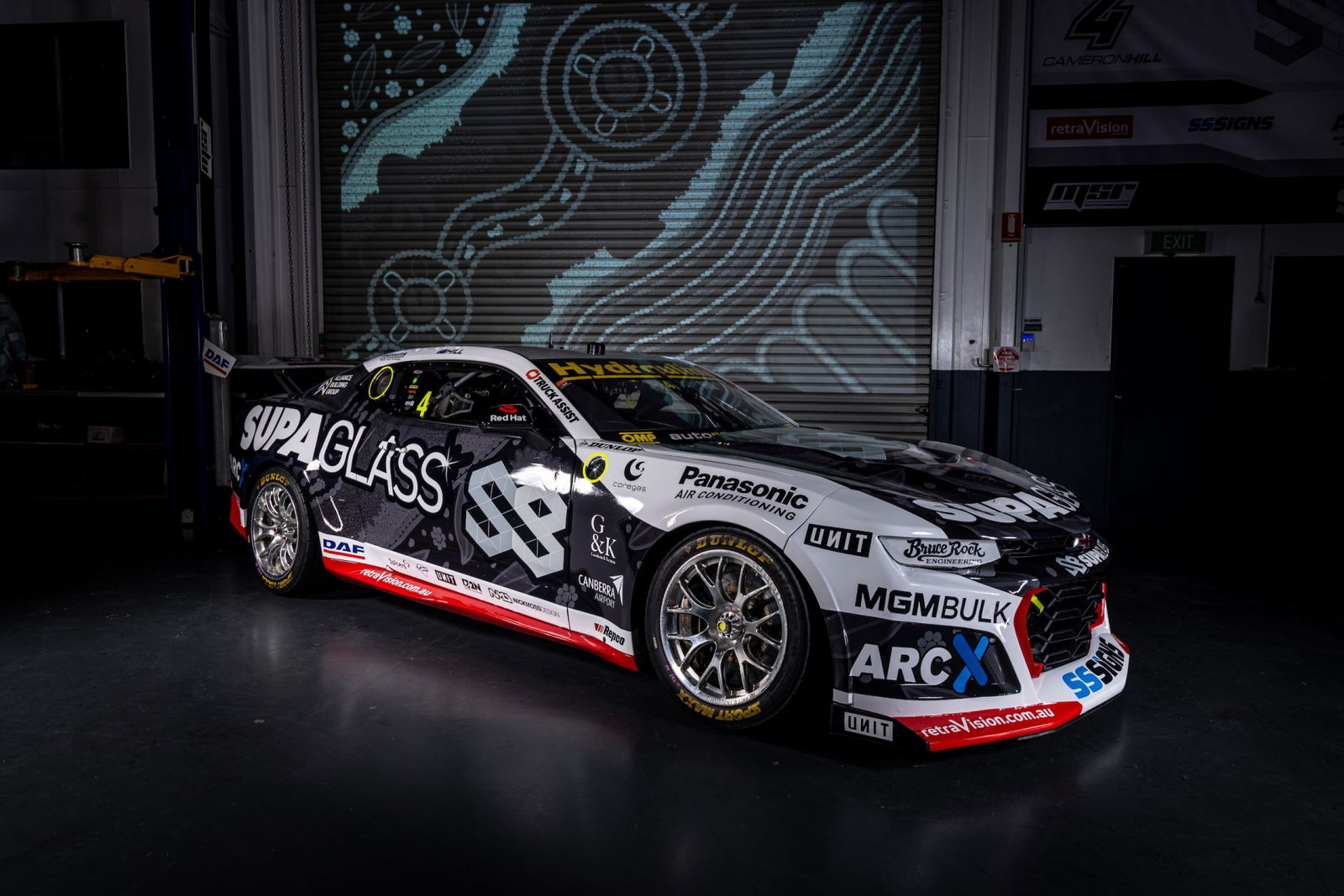 Cam Hill's SupAglass Camaro