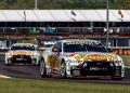Matt Payne and Kai Allen on track. Image: Supplied