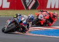 Toprak Razgatlıoğlu competes during Stop 05 of the Superbike World Championship in Most, Czech Republic.