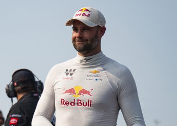 Shane van Gisbergen drives for Trackhouse Racing in the NASCAR Cup Series.