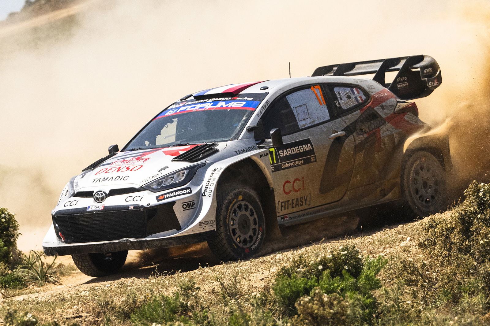 WRC part-timer Ogier beats Tanak to Sardegna win