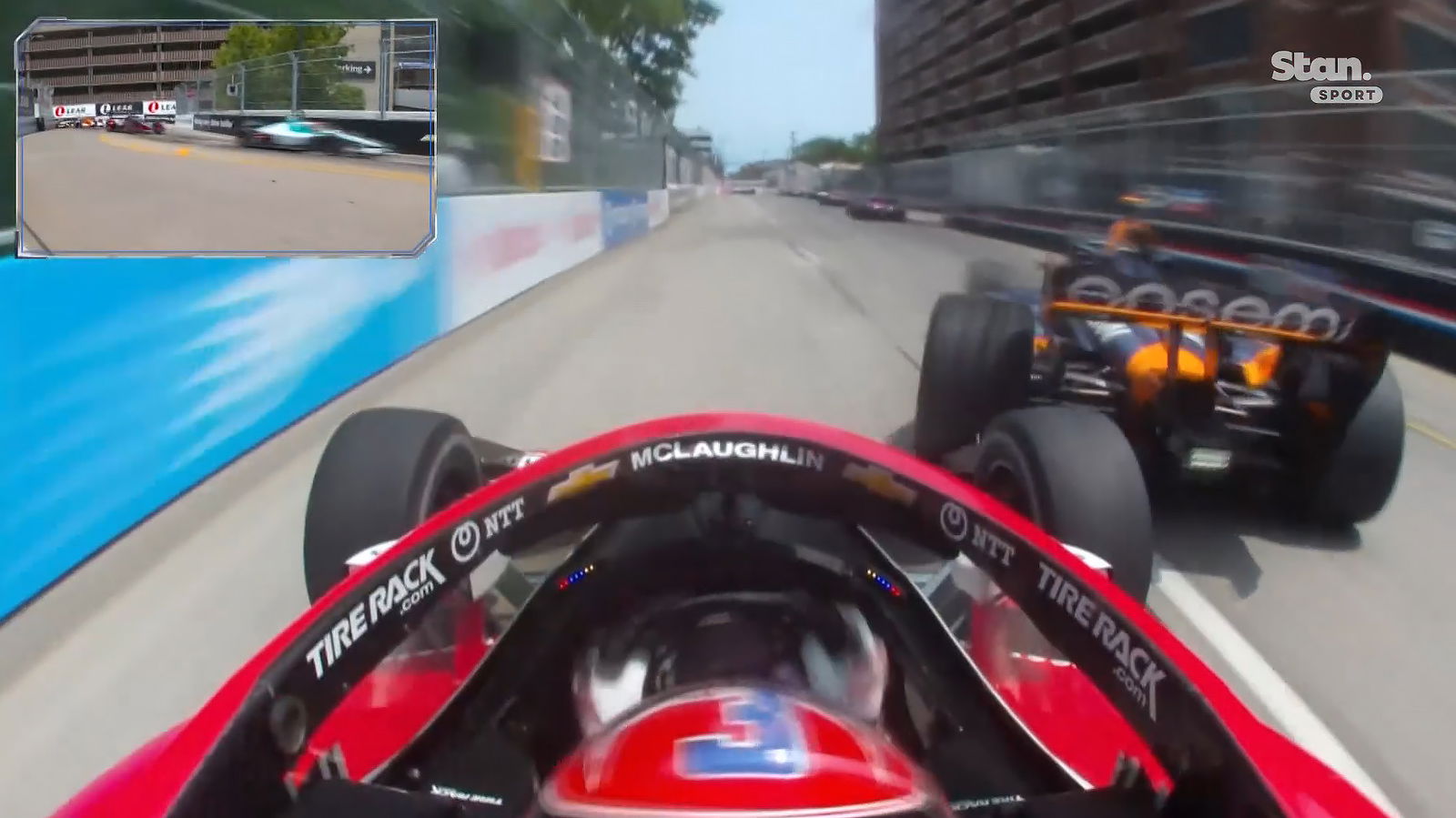 McLaughlin stung for causing crash in Detroit demo derby