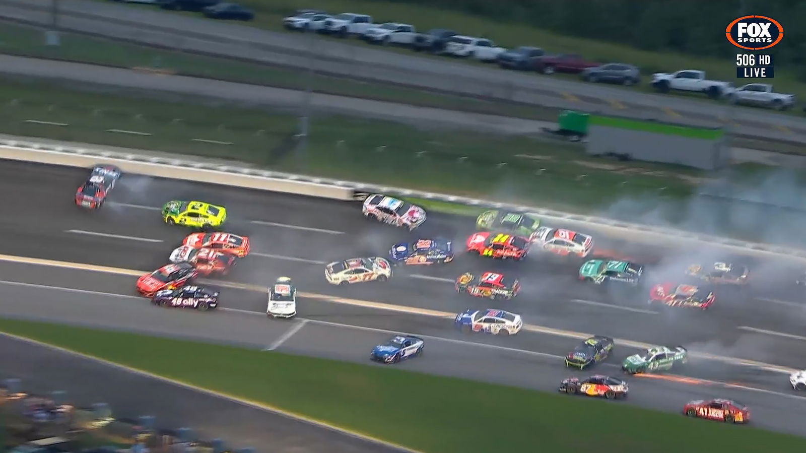 Van Gisbergen narrowly misses ‘horrible’ 23-car NASCAR crash