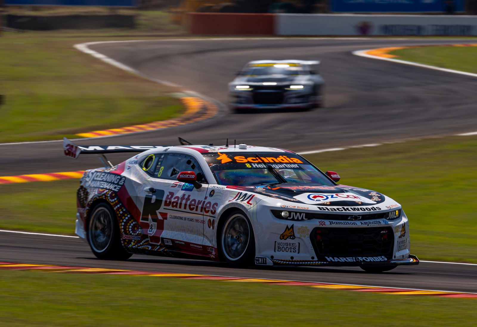 Heimgartner tops tight second Darwin practice