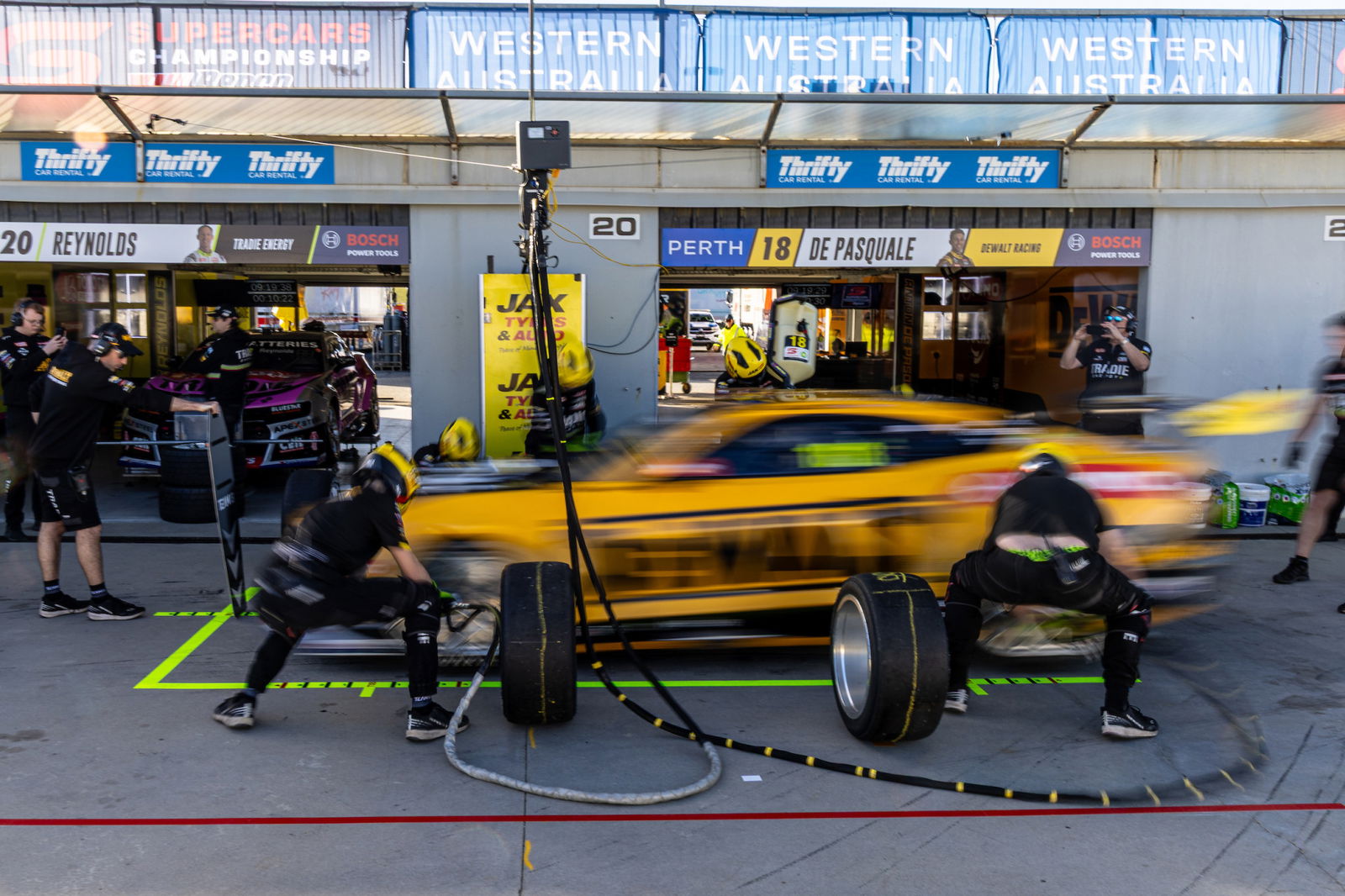 Supercars hunting tech staff after Team 18 raid