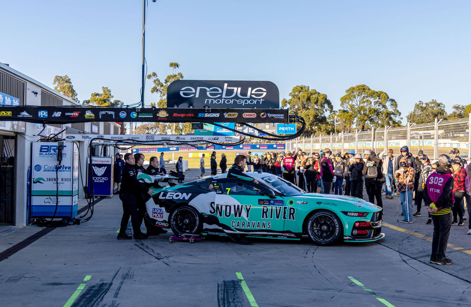 How Supercars pit lane order will look in Darwin