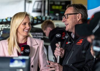 Jess Yates and Mark Skaife.