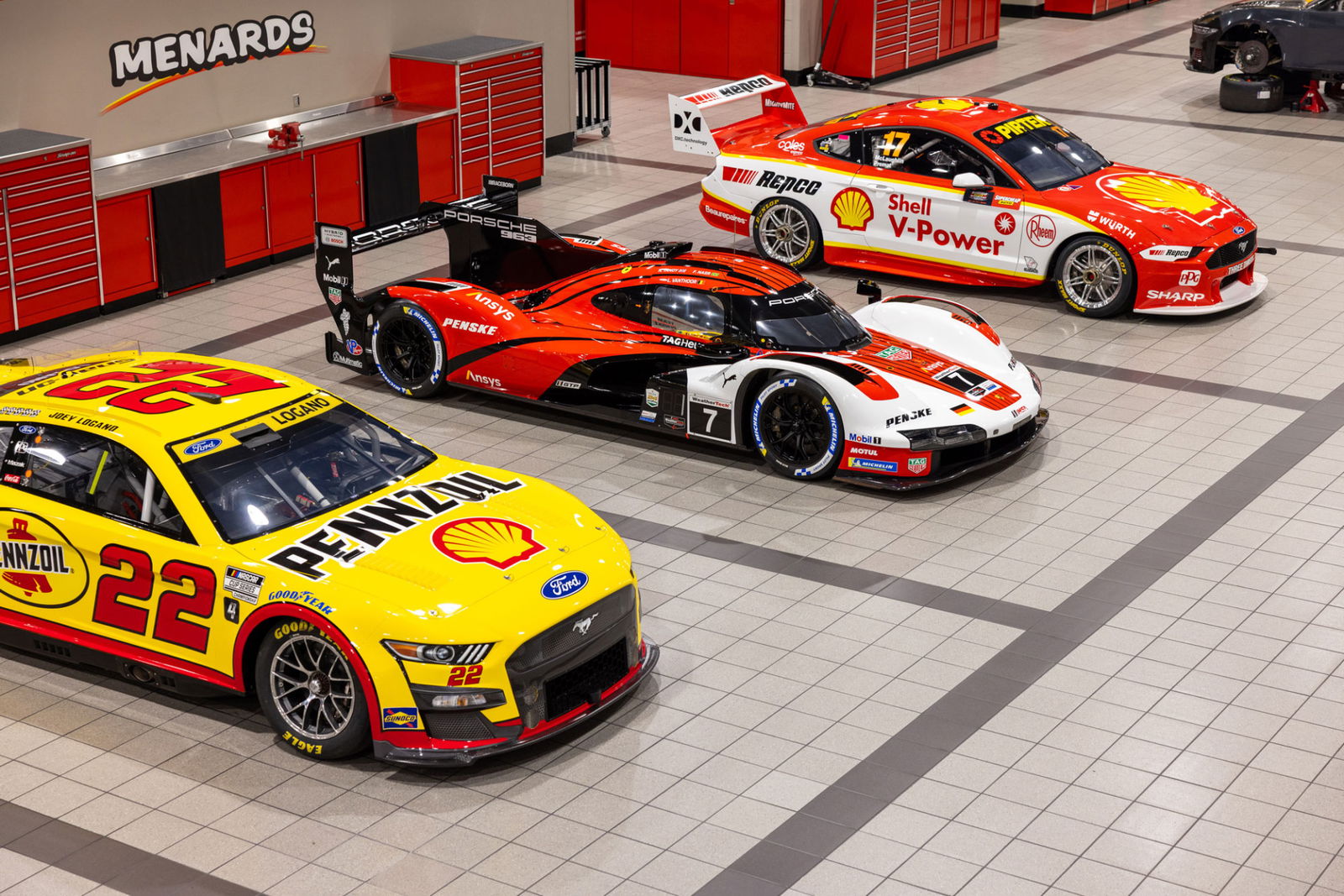 McLaughlin Bathurst winner on display at Team Penske HQ