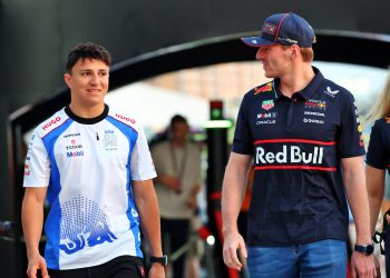 Isack Hadjar is open to being Max Verstappen's teammate at Red Bull this year. Image: XPB Images