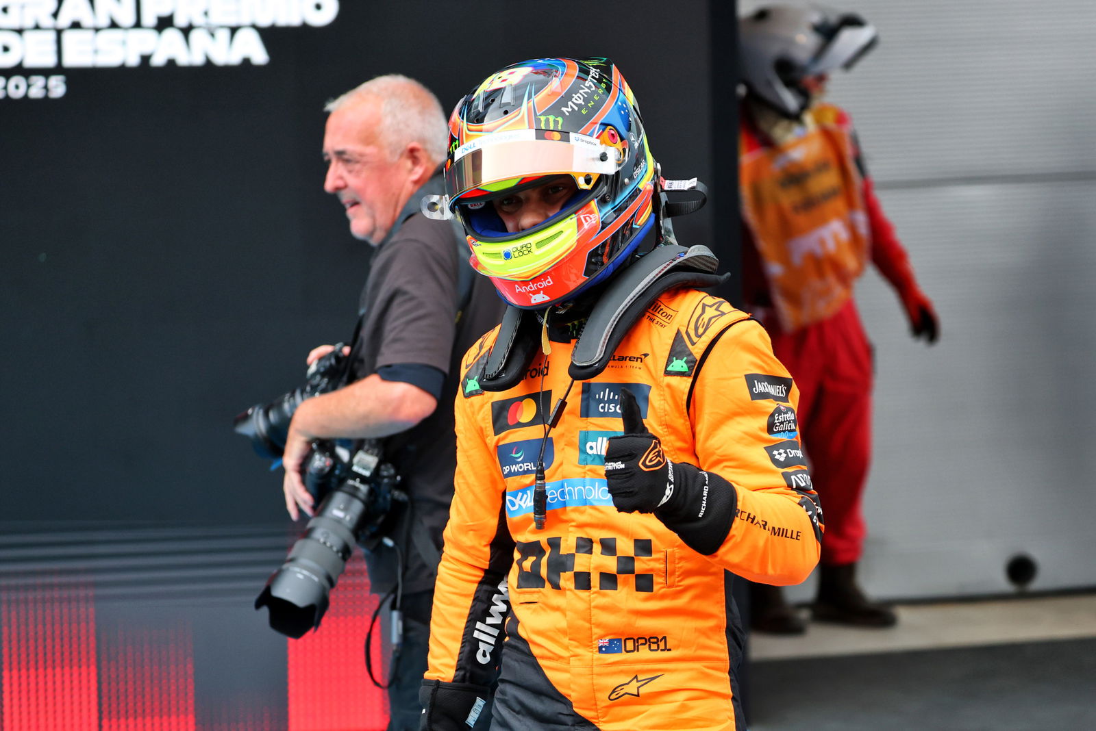 Piastri powers to F1 Spanish GP pole
