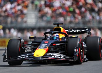 Max Verstappen topped FP1 in Canada. Image: XPB Images