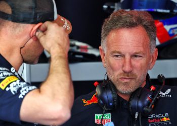 Christian Horner has defended Red Bull's Canada GP protest. Image: XPB Images