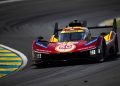Antonio Fuoco, Miguel Molina, and Nicklas Nielsen finished fourth int he 24 Hours of Le Mans.