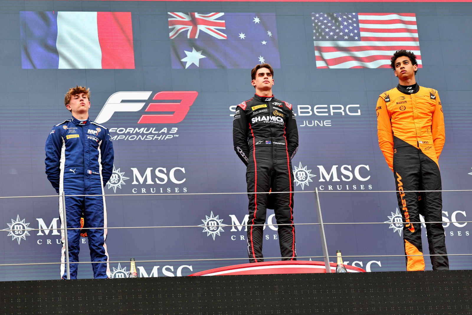 Wharton holds nerve to seal maiden F3 win