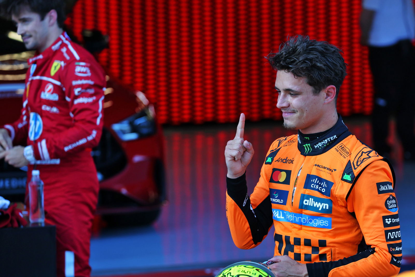 Norris dominates qualifying to take pole in Austria