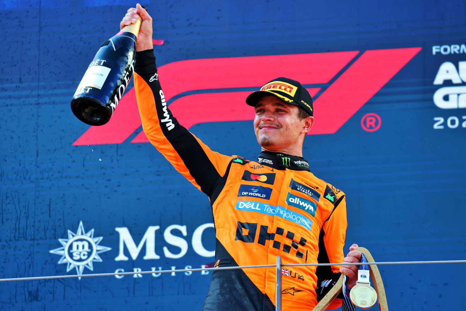 Norris edges Piastri to win chaotic Austrian Grand Prix