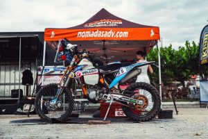 Andrew Houlihan during the Hellas Rally in Greece.
