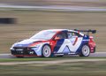 Josh Buchan tests his Hyundai i30 N Sedan at One Raceway.
