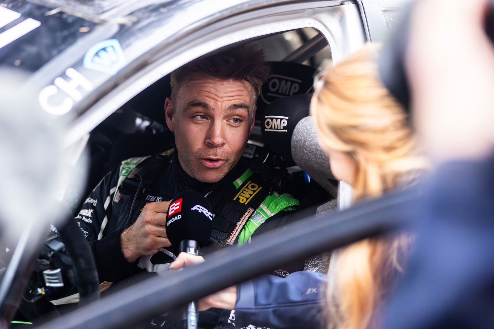 New Zealand rally driver Hayden Paddon. 