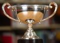 A famous AGP trophy, thought lost for 20 years, will return to Leyburn this year. Image: Supplied