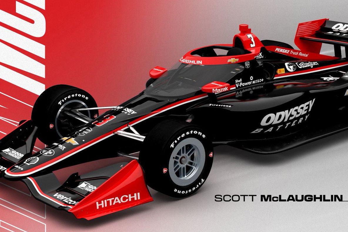 McLaughlin gets all-black livery for Mid-Ohio