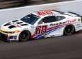 Shane van Gisbergen in the #88 Trackhouse Racing Chevrolet Camaro at Indianapolis.